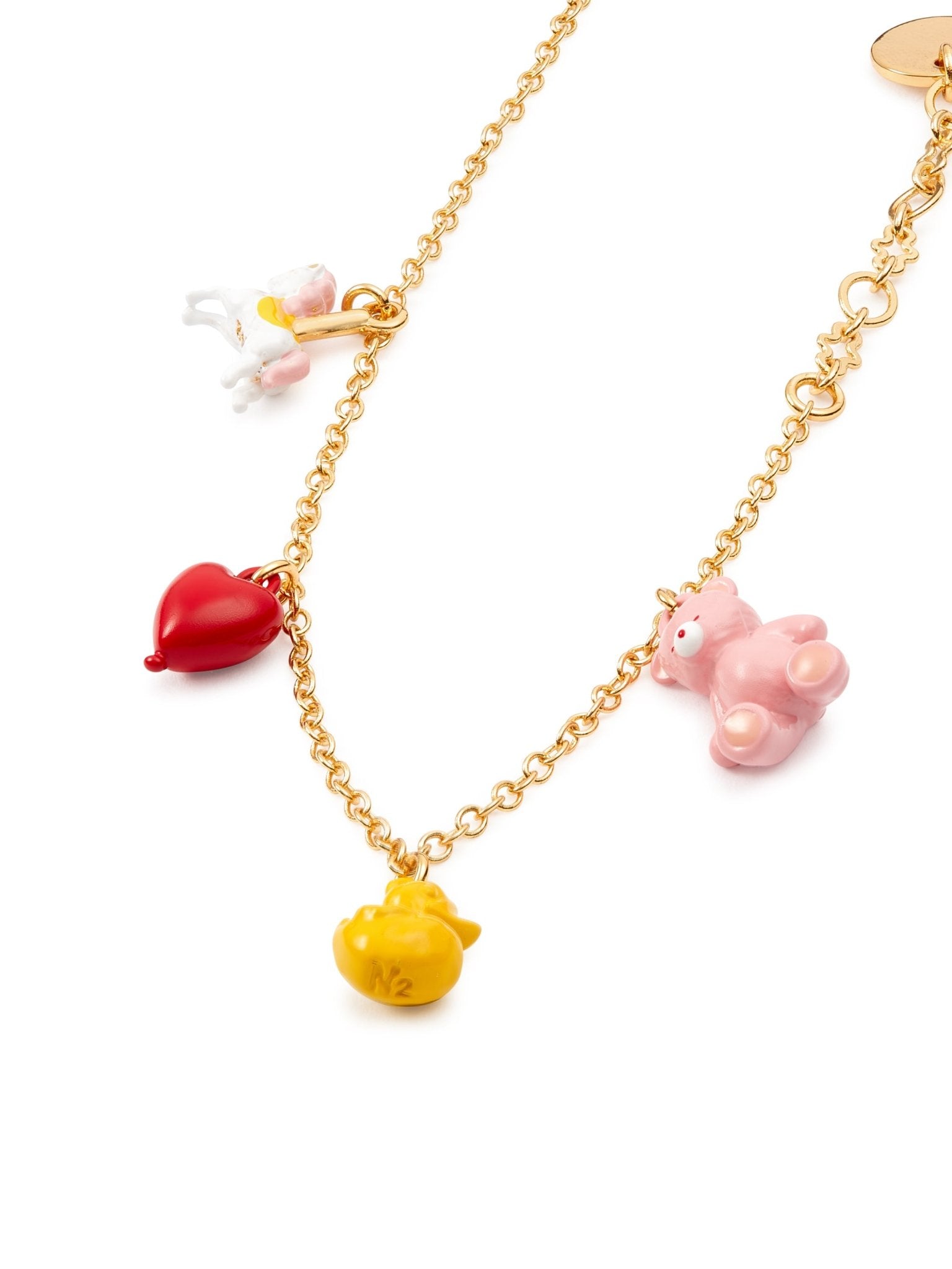 Horse, Heart, Duck And Teddy Bear Charm Bracelet | AUTO2011 - Les Nereides