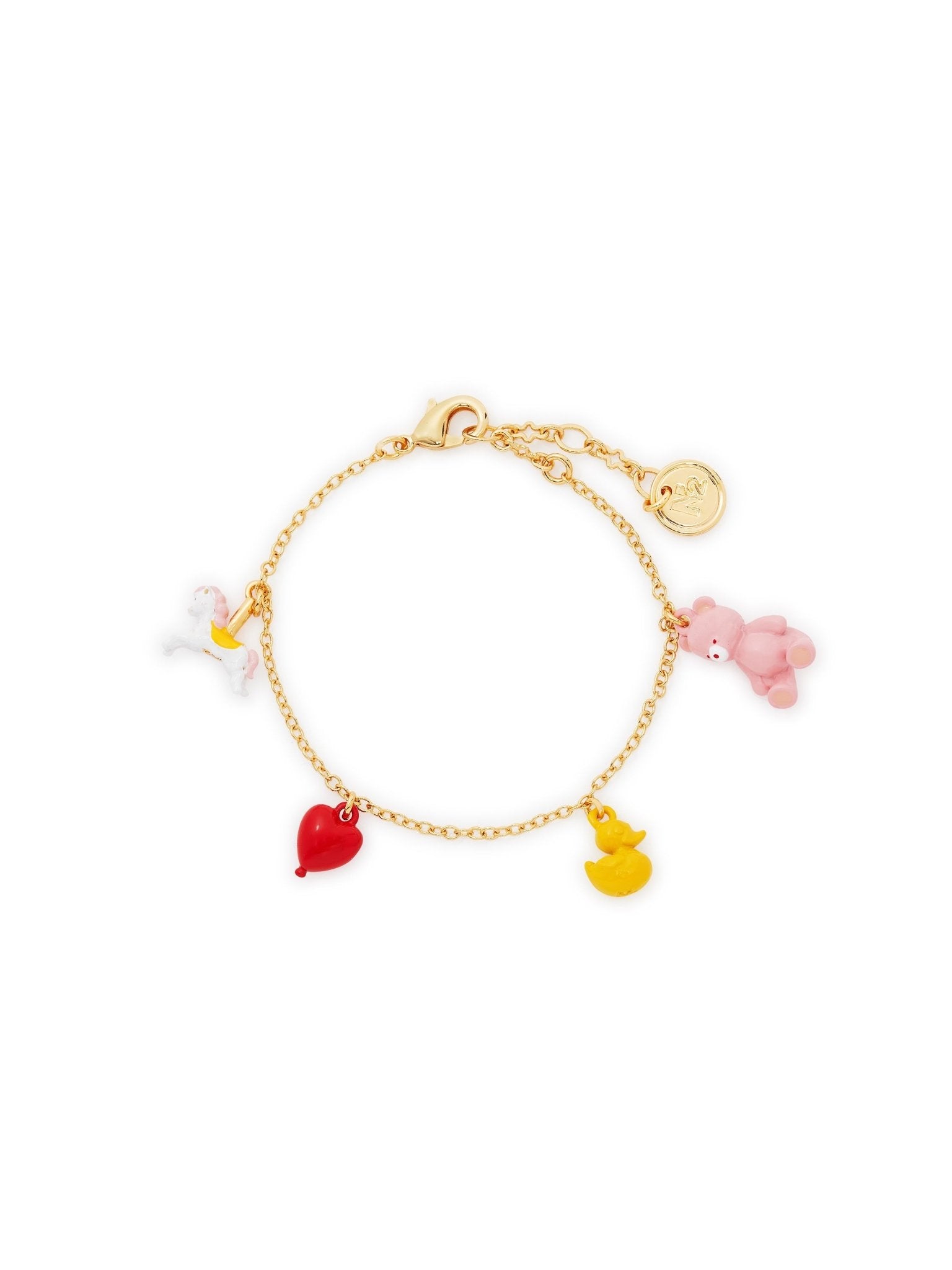 Horse, Heart, Duck And Teddy Bear Charm Bracelet | AUTO2011 - Les Nereides