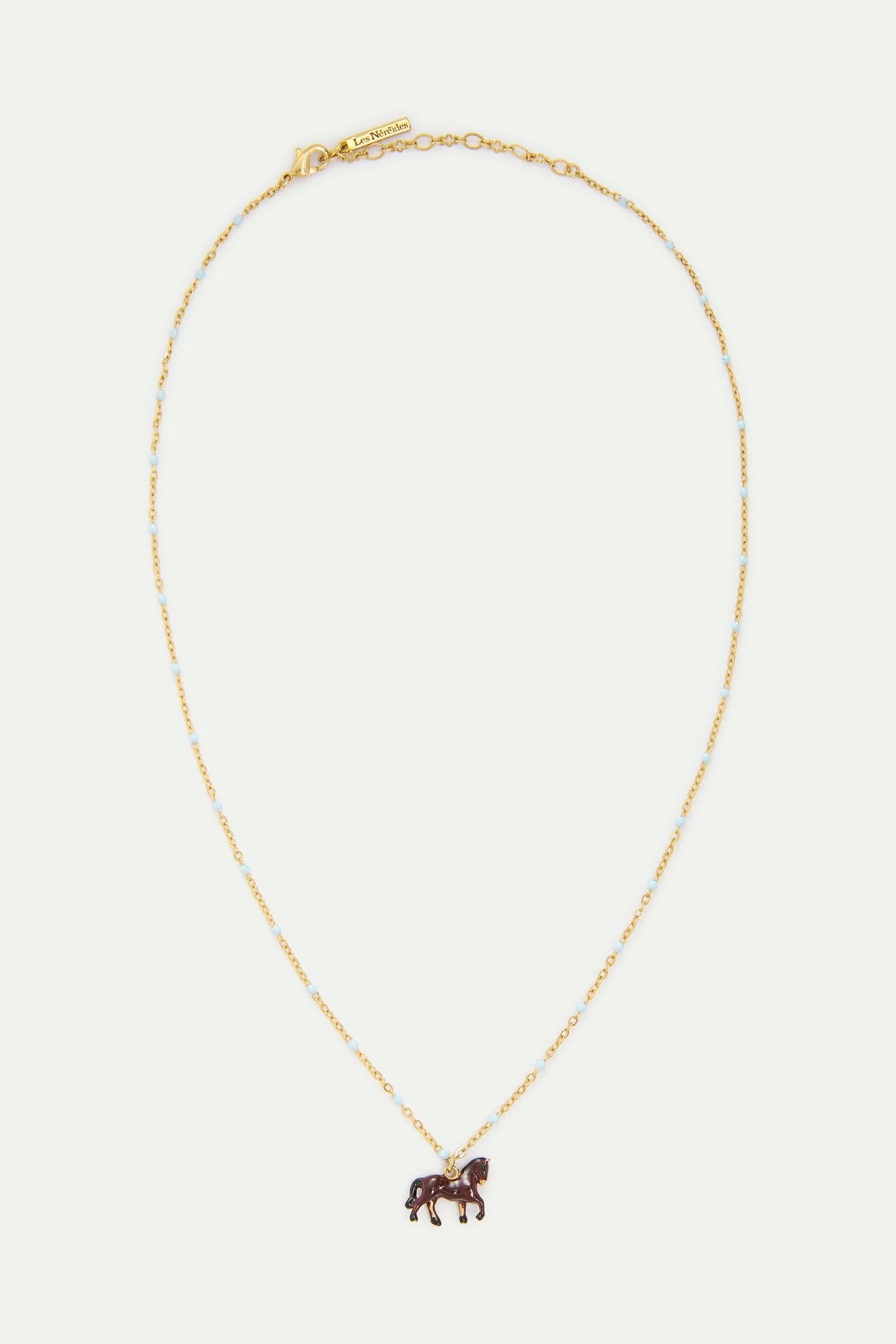 Horse Pendant Necklace | AYLA3031 - Les Nereides Paris