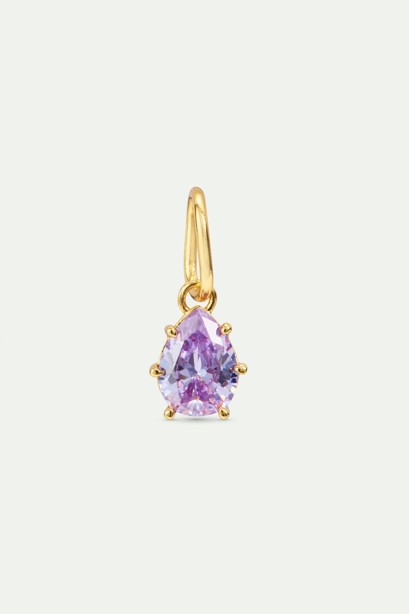 Lavender Purple Stone Pendant, Serenity And Carefreeness | AWPE4241 - Les Nereides