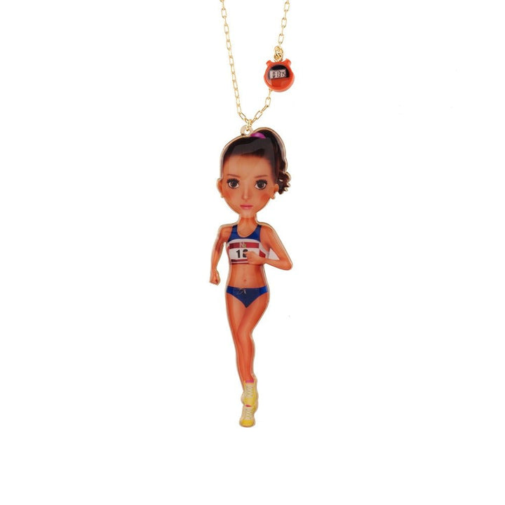 Les Sportives Marathon Necklace | ADSP3041 - Les Nereides