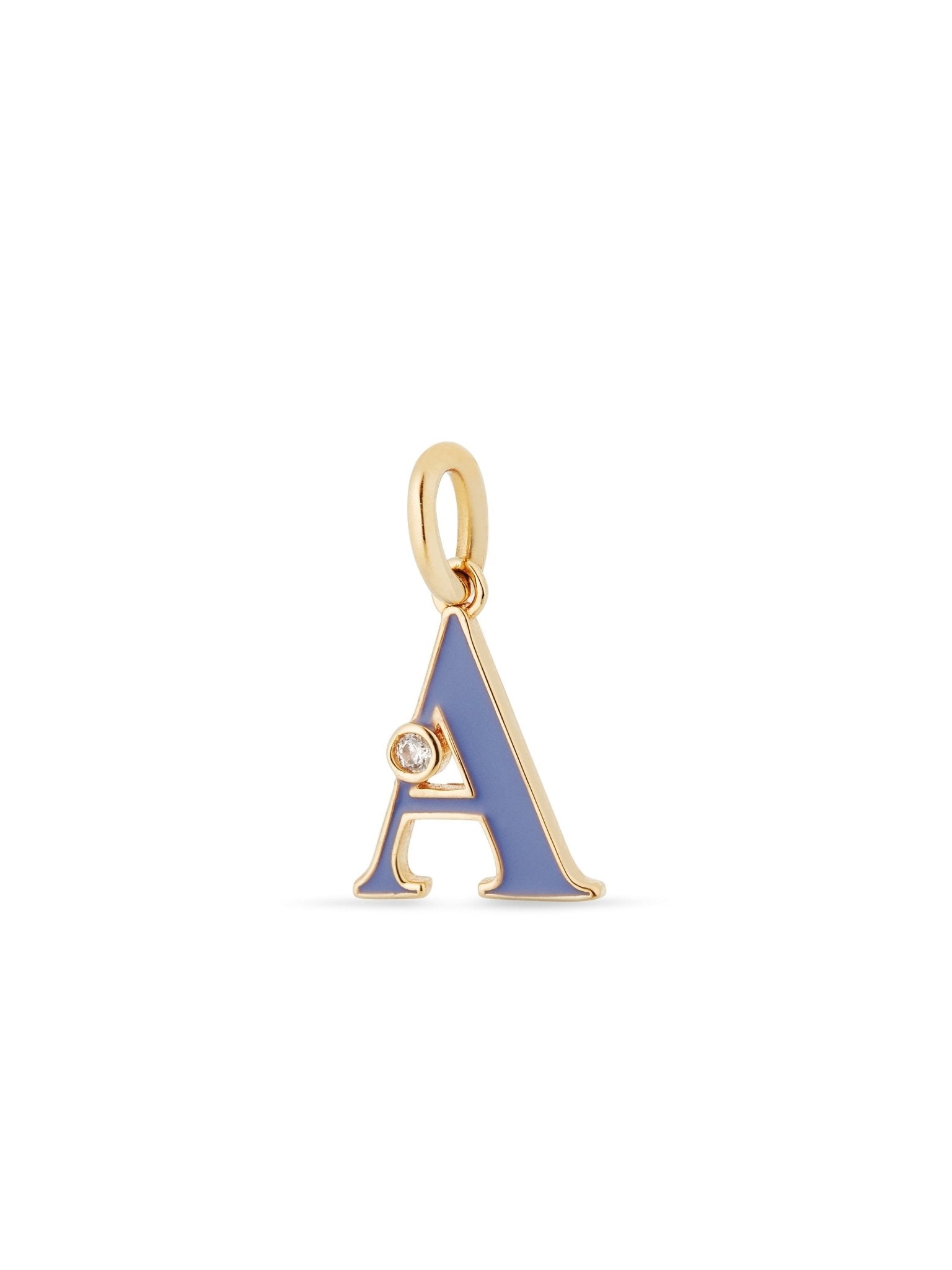 Letter A Pendant Necklace | AUAB3011 - Les Nereides
