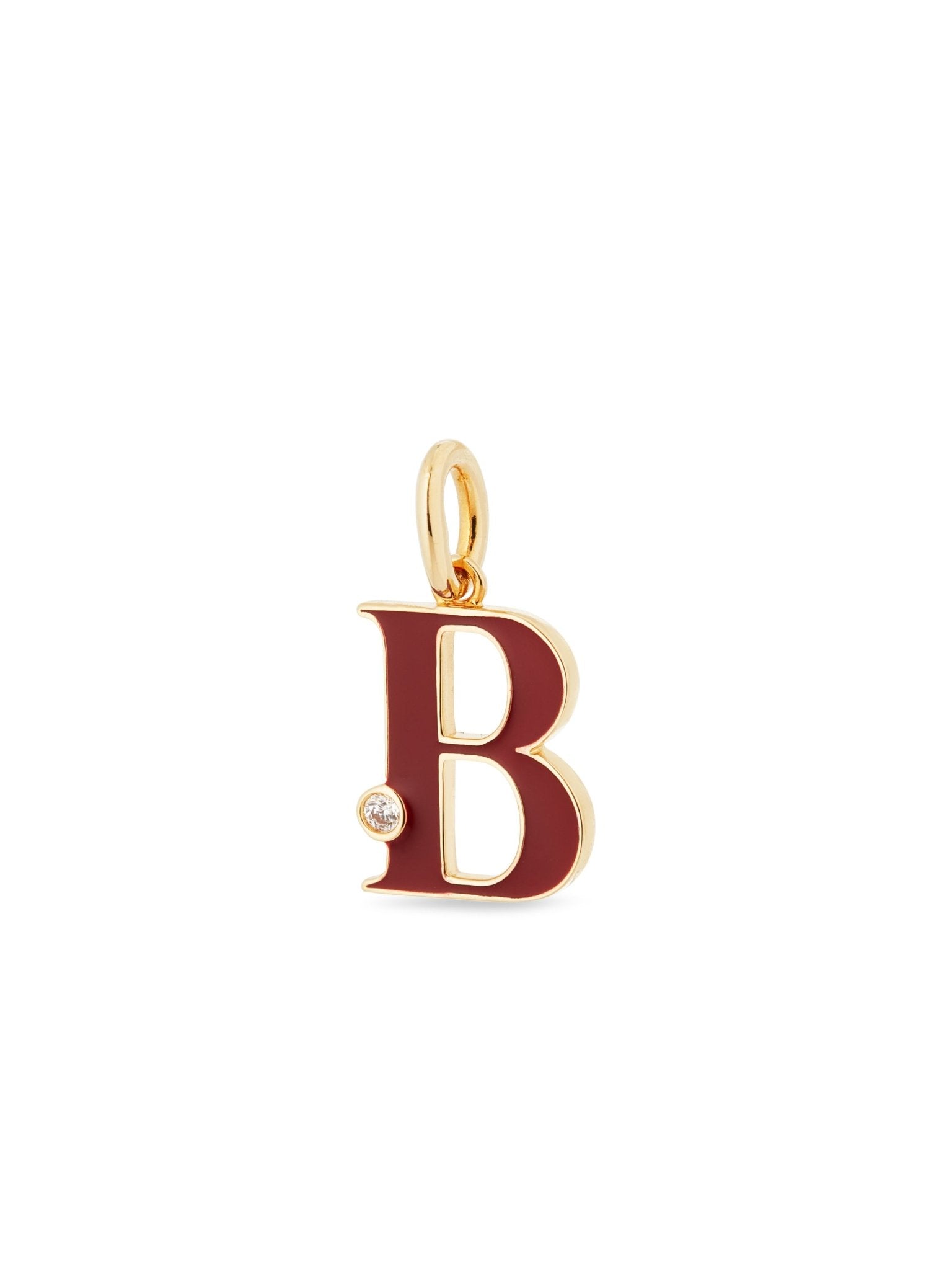 Letter B Pendant Necklace | AUAB3021 - Les Nereides