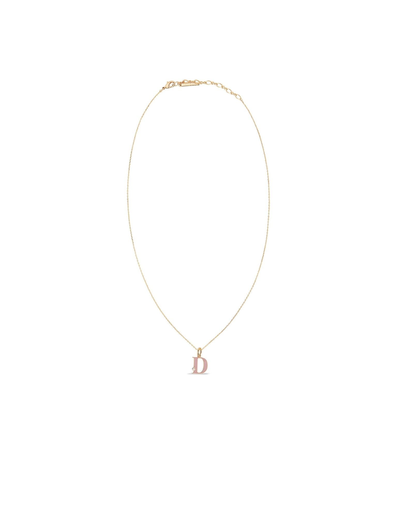Letter D Pendant Necklace | AUAB3041 - Les Nereides