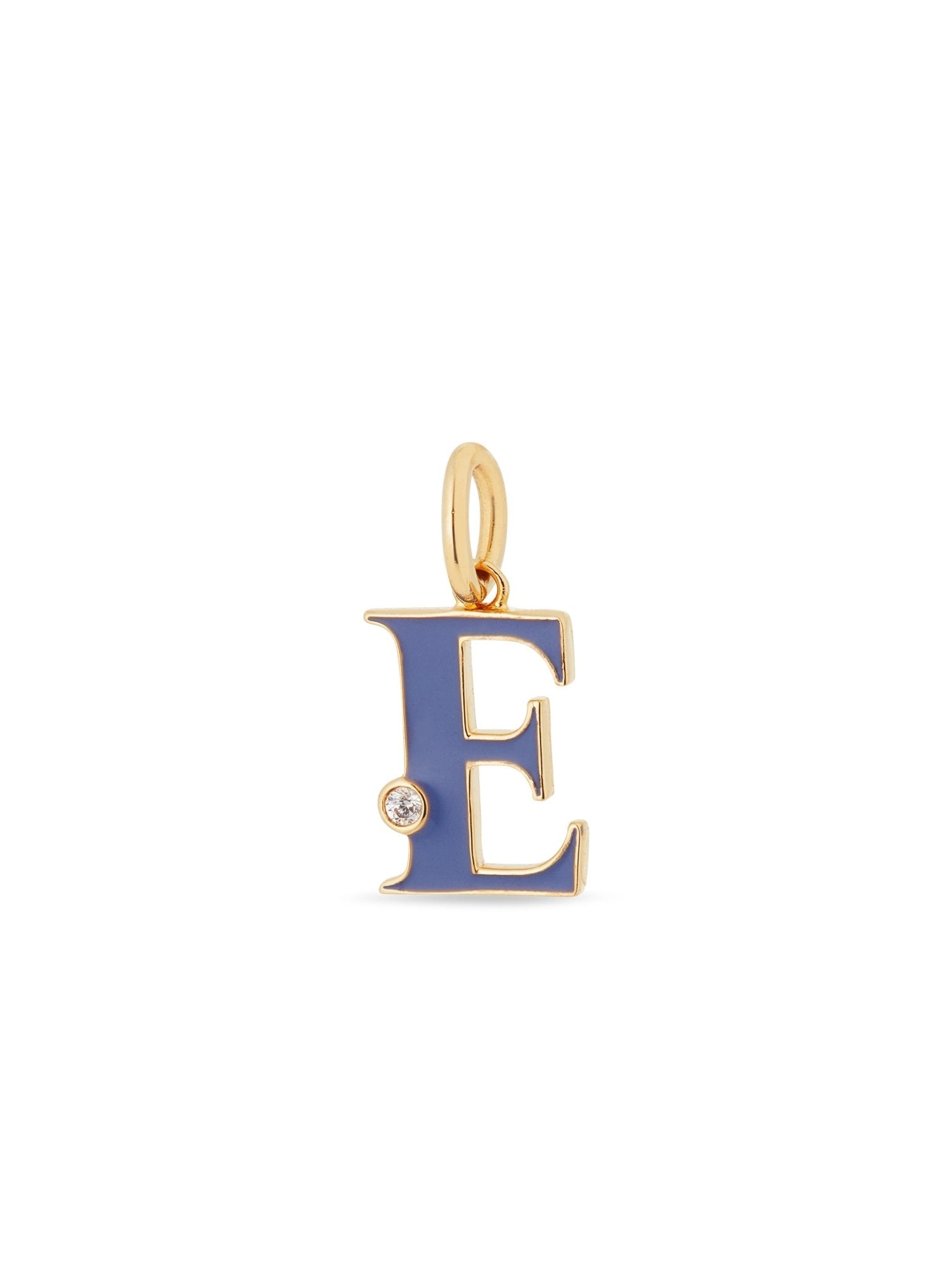 Letter E Pendant Necklace | AUAB3051 - Les Nereides