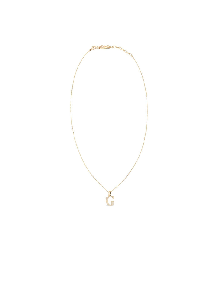 Letter G Pendant Necklace | AUAB3071 - Les Nereides
