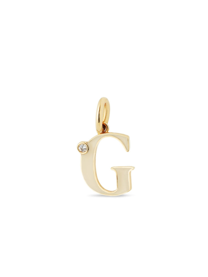 Letter G Pendant Necklace | AUAB3071 - Les Nereides