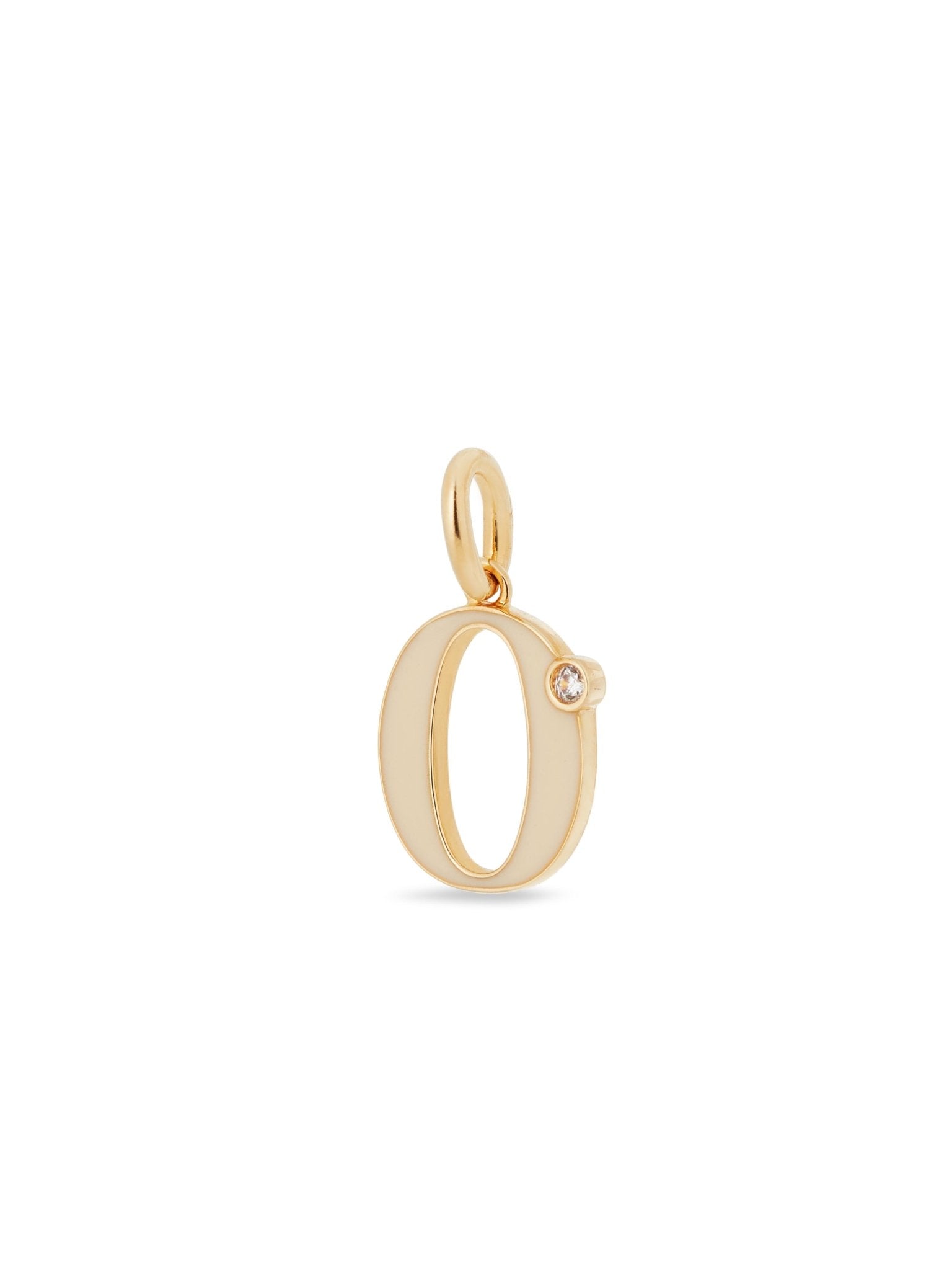 Letter O Pendant Necklace | AUAB3151 - Les Nereides