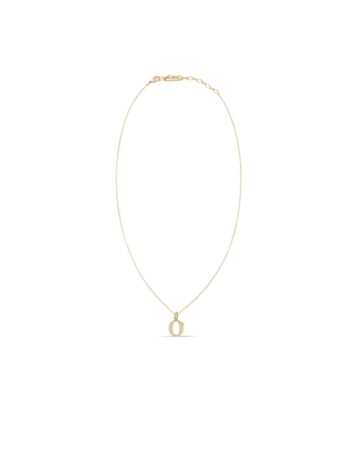 Letter O Pendant Necklace | AUAB3151 - Les Nereides