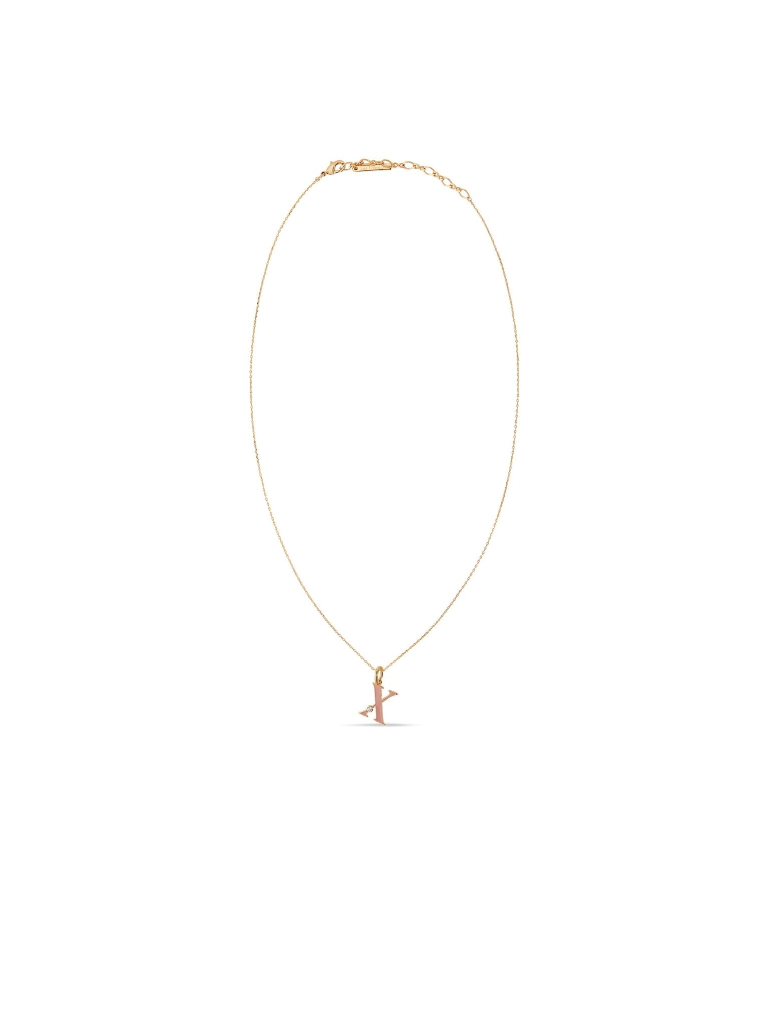 Letter X Pendant Necklace | AUAB3241 - Les Nereides