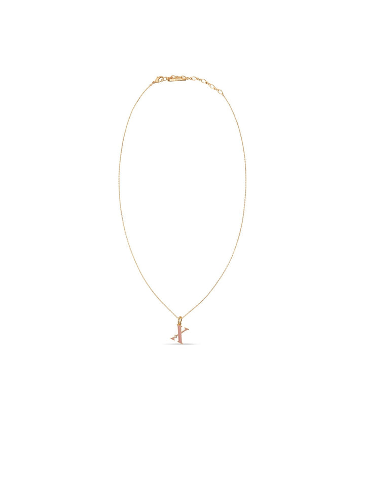 Letter X Pendant Necklace | AUAB3241 - Les Nereides