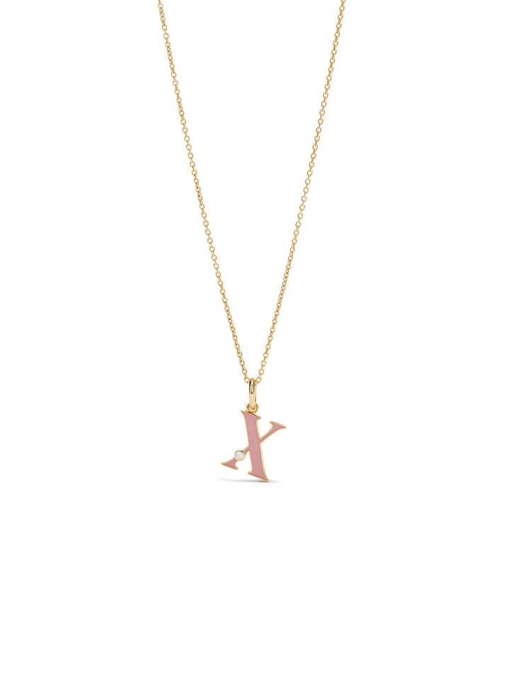 Letter X Pendant Necklace | AUAB3241 - Les Nereides