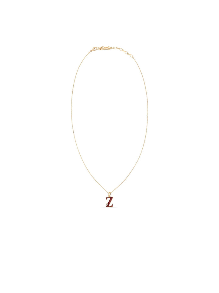 Letter Z Pendant Necklace | AUAB3261 - Les Nereides