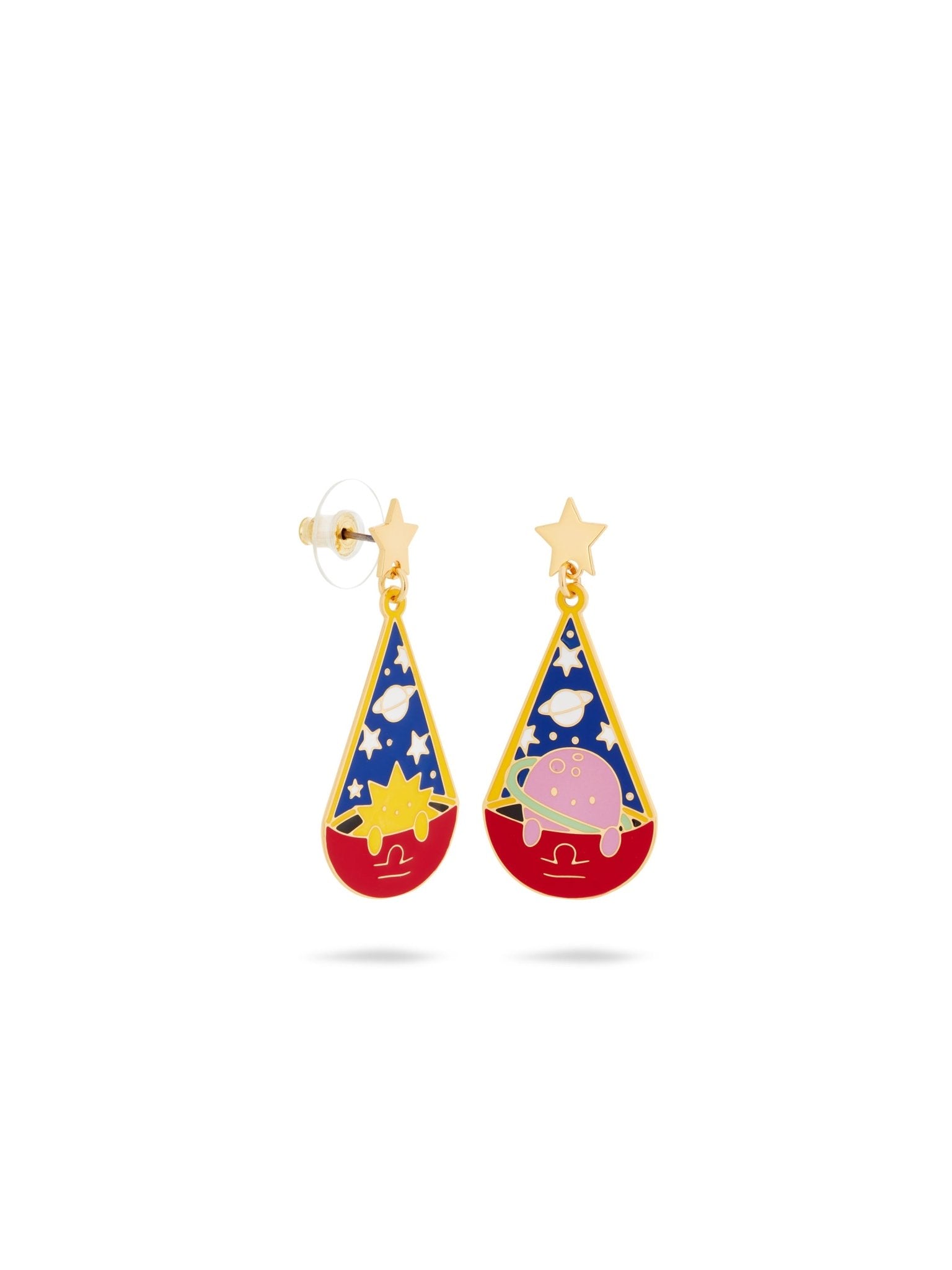 Libra Astrological Sign Earrings | AUSA1071 - Les Nereides