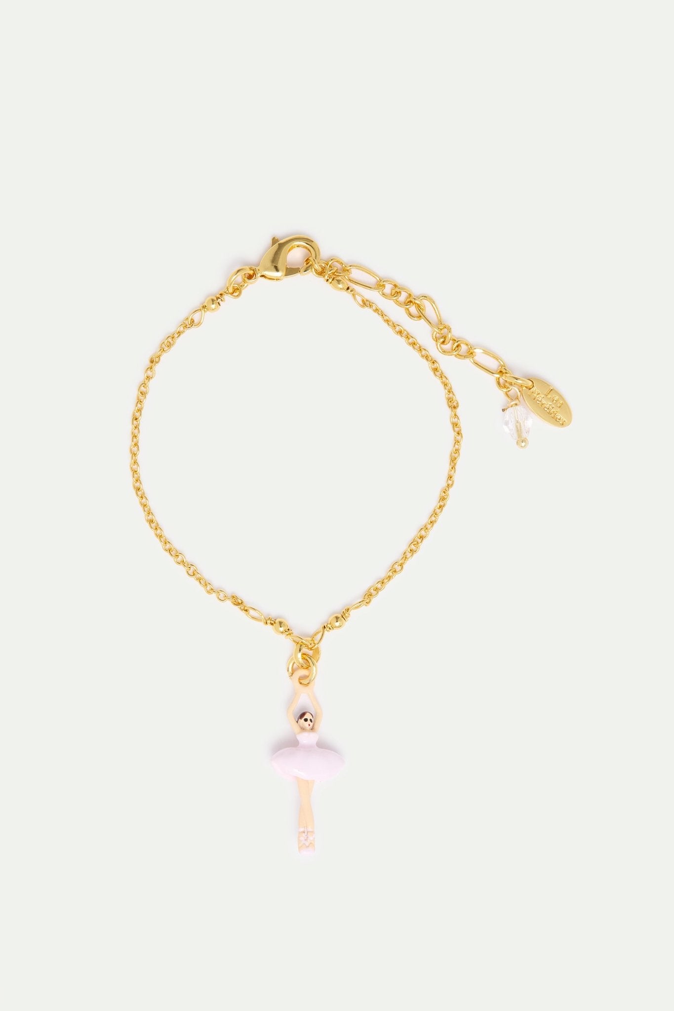 Light Pink Ballerina And Cristal Bracelet | AXMDD2011 - Les Nereides