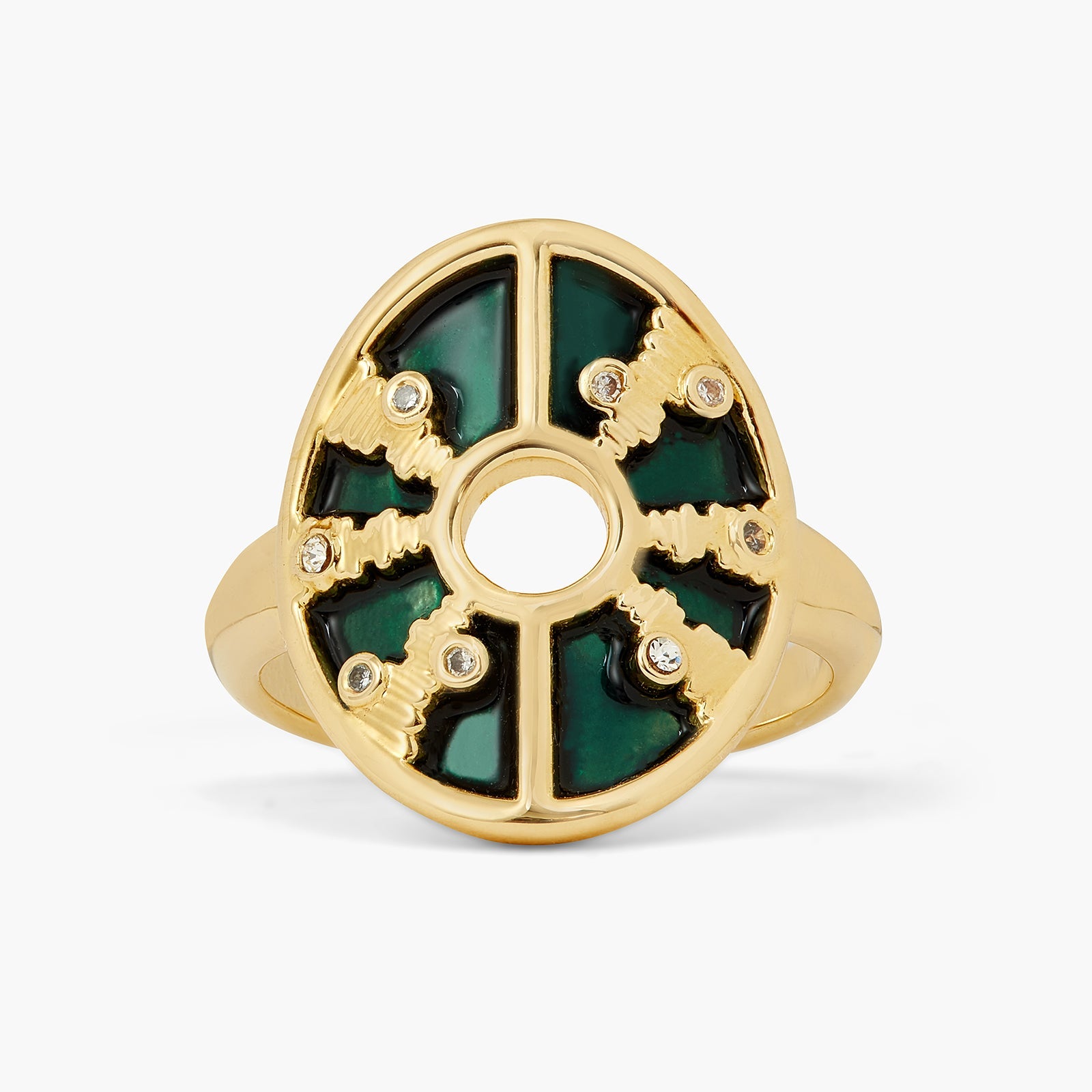 Light Reflecting Cocktail Ring | ATET6021 - Les Nereides