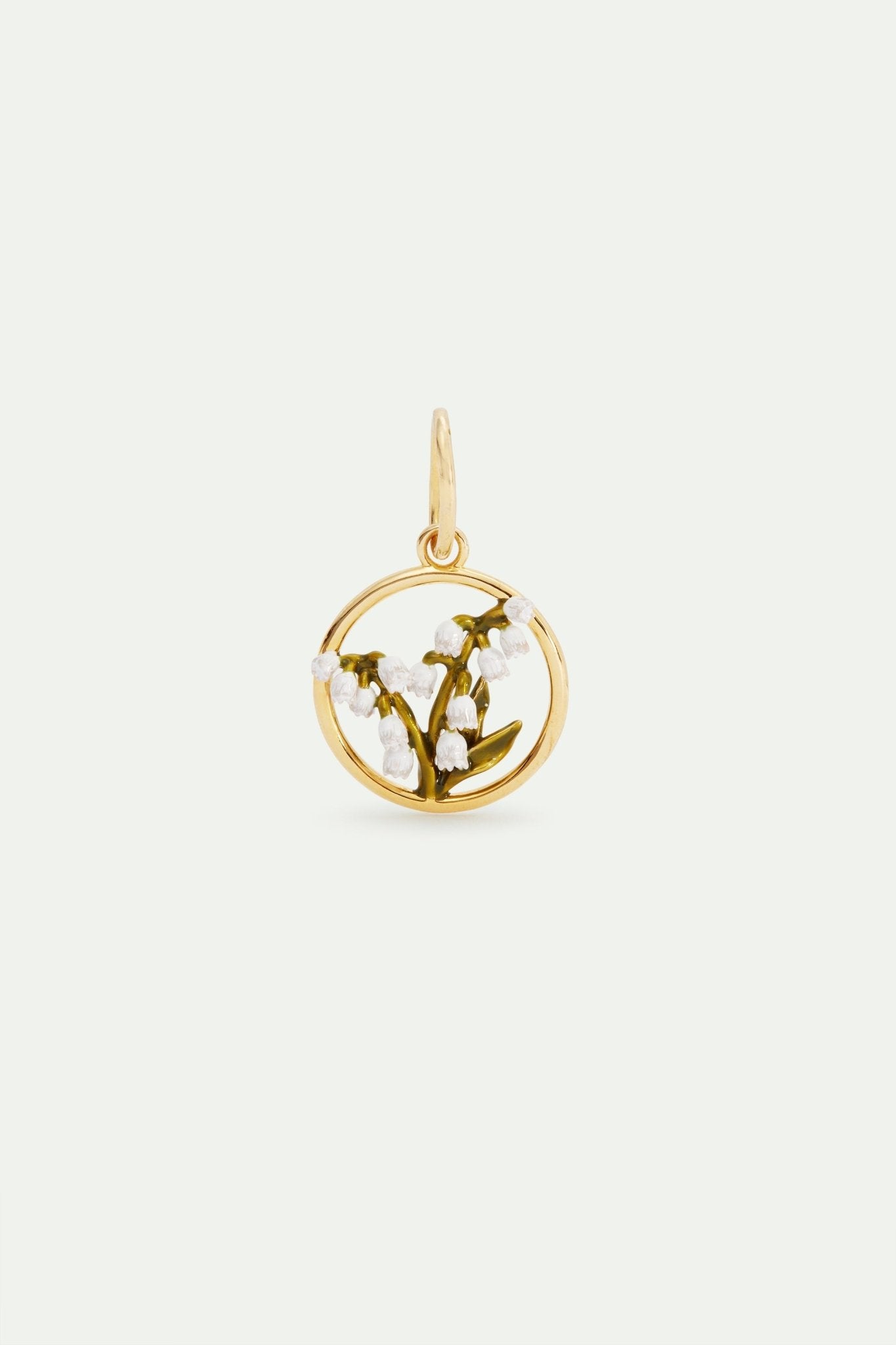 Lily Of The Valley Pendant, Good Fortune And Elegance | AVPE4061 - Les Nereides