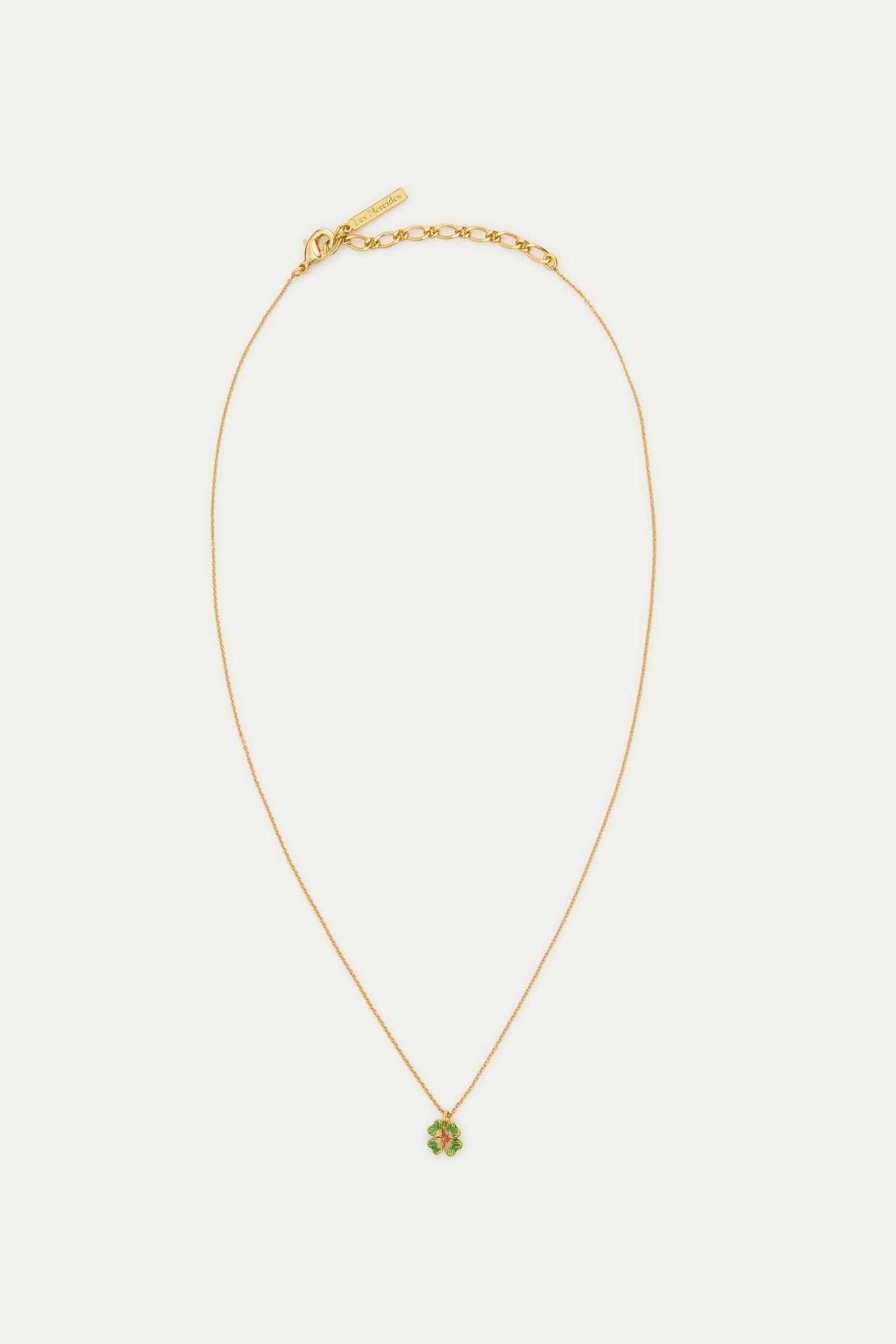 Little Four - Leaf Clover Pendant Necklace | AWMI3021 - Les Nereides