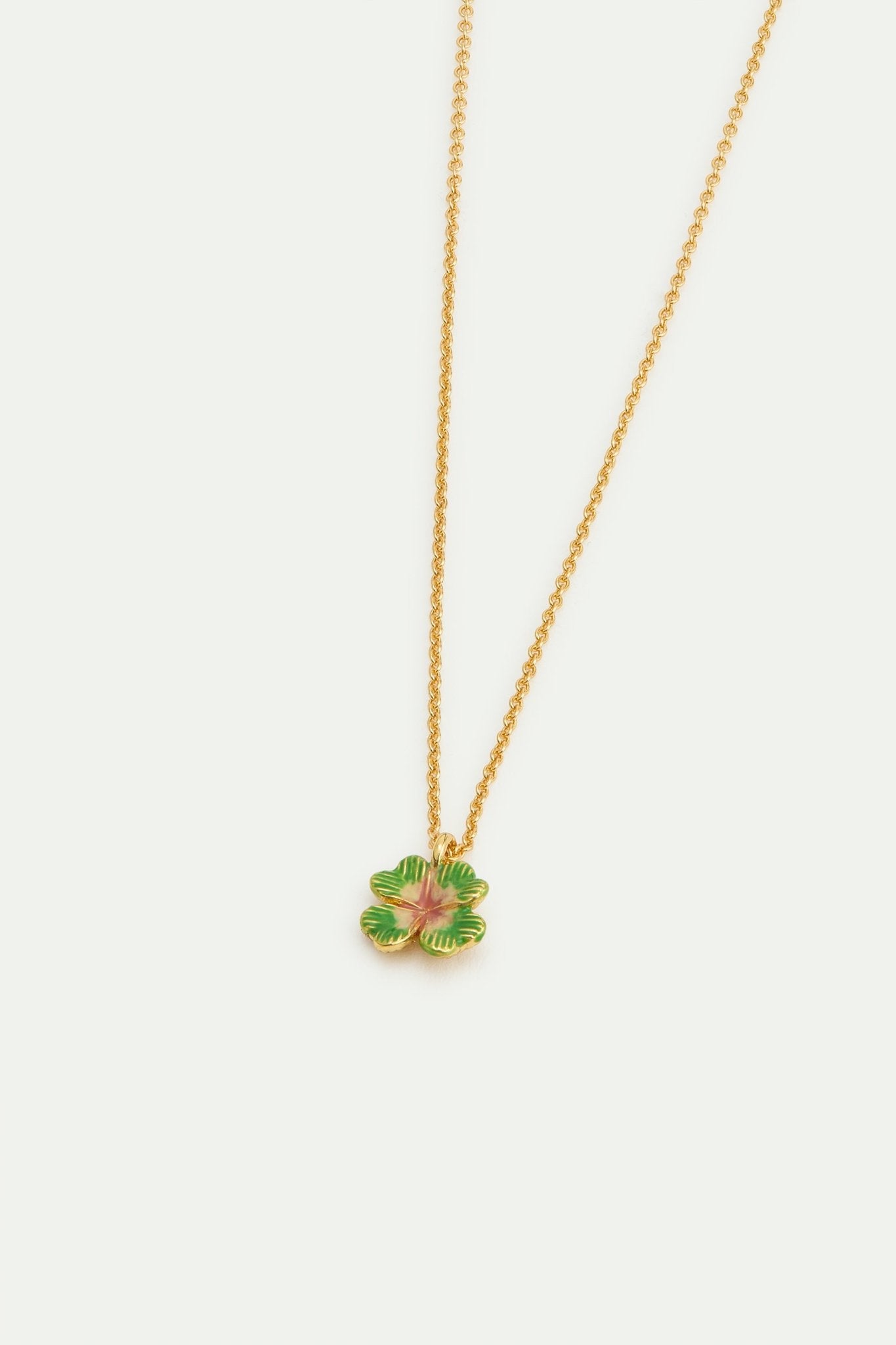 Little Four - Leaf Clover Pendant Necklace | AWMI3021 - Les Nereides