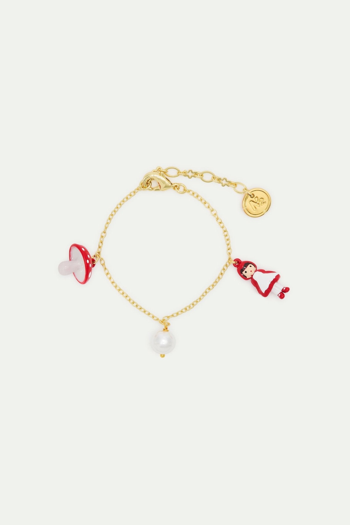 Little Red Riding Hoot Thin Charm Bracelet | AXCN2021 - Les Nereides