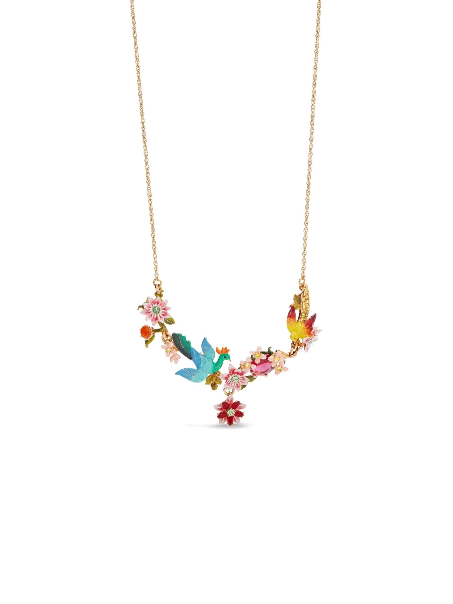 Lush Garden Statement Necklace | AUVI3011 - Les Nereides