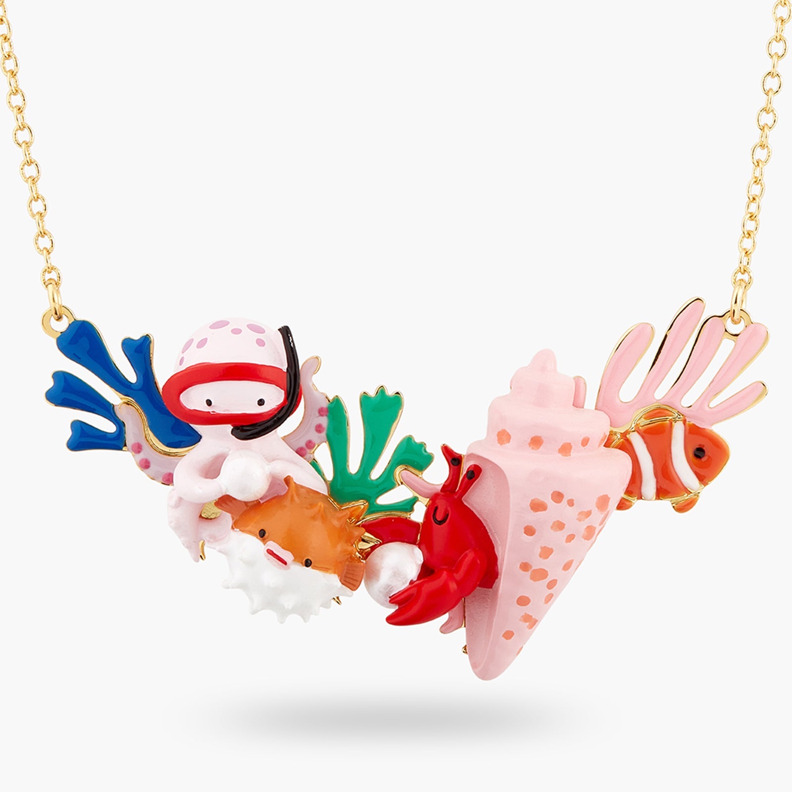 Marine Animal Statement Necklace | ATOC3061 - Les Nereides