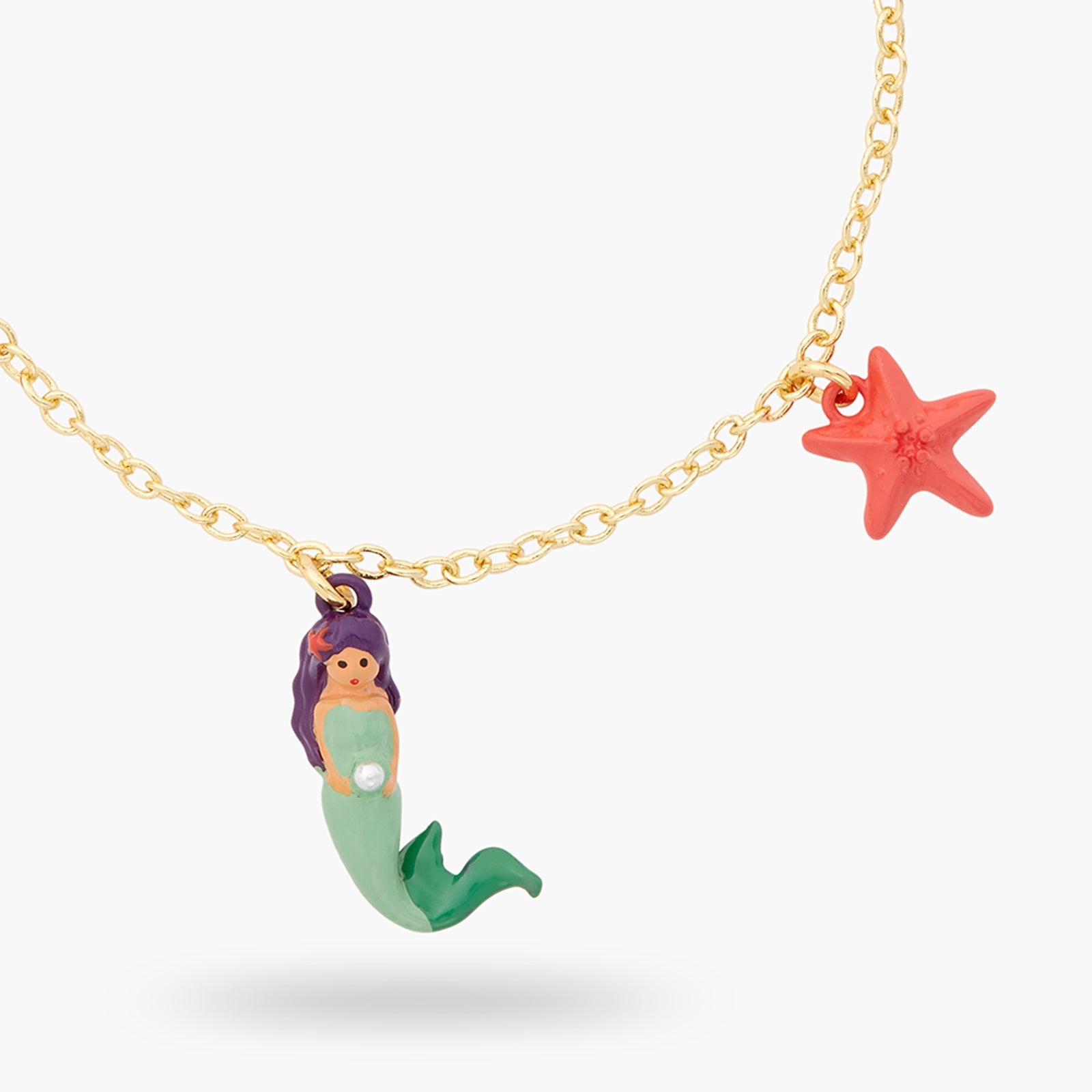 Mermaid And Marine Animal Charm Bracelet | ATOC2011 - Les Nereides