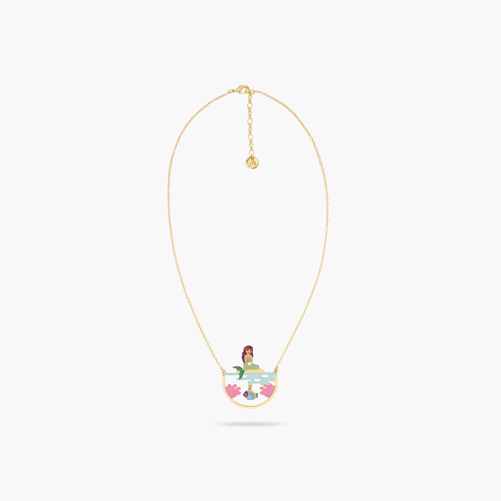 Mermaid And Seabed Statement Necklace | ATOC3051 - Les Nereides