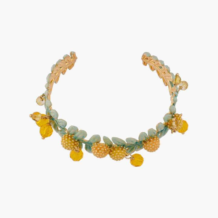 Mimosa Flowers Bangle Bracelet | ALPE202/11 - Les Nereides