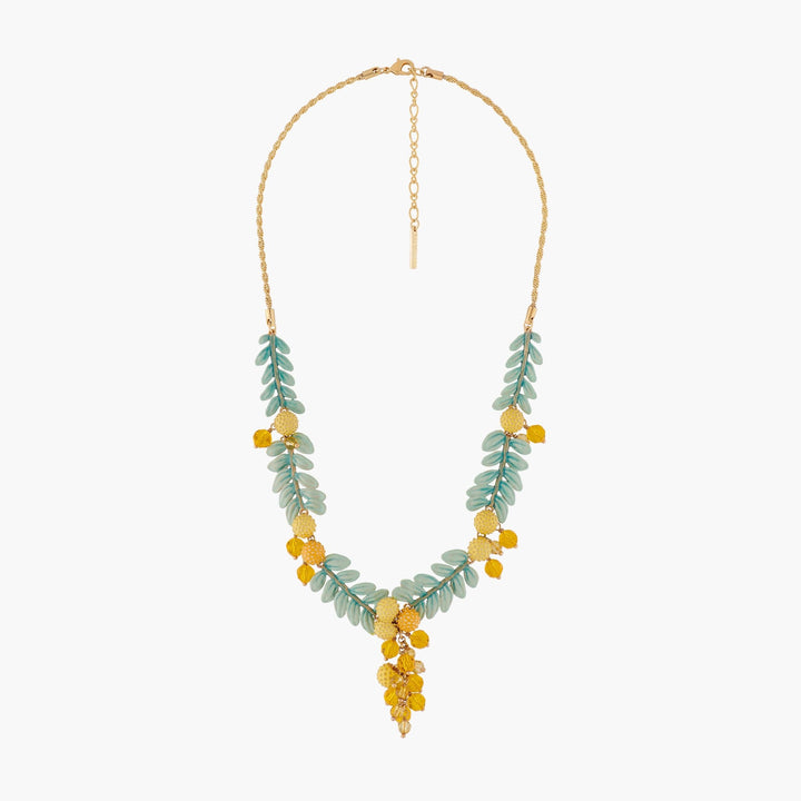 Mimosa Flowers Collar Necklace | ALPE3041 - Les Nereides
