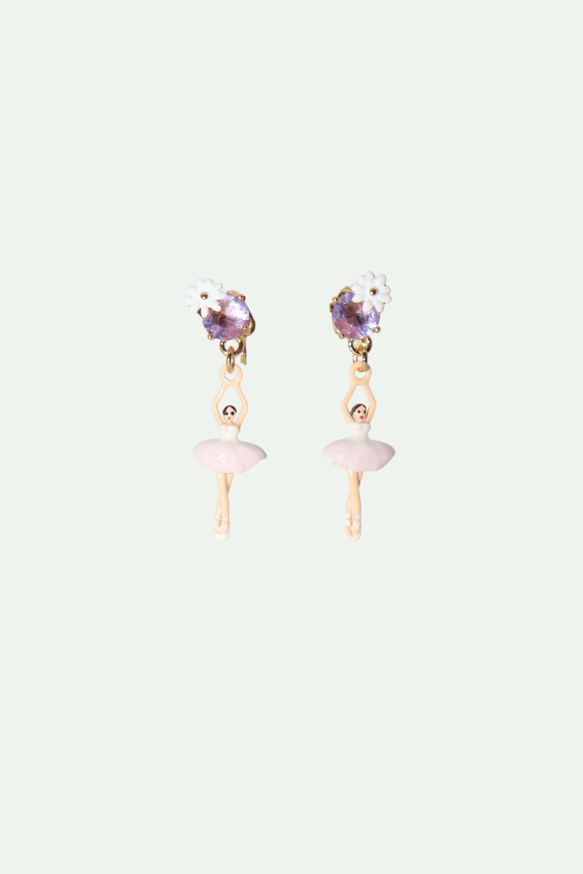 Mini Ballerina Earrings | AVMDD101 - Les Nereides