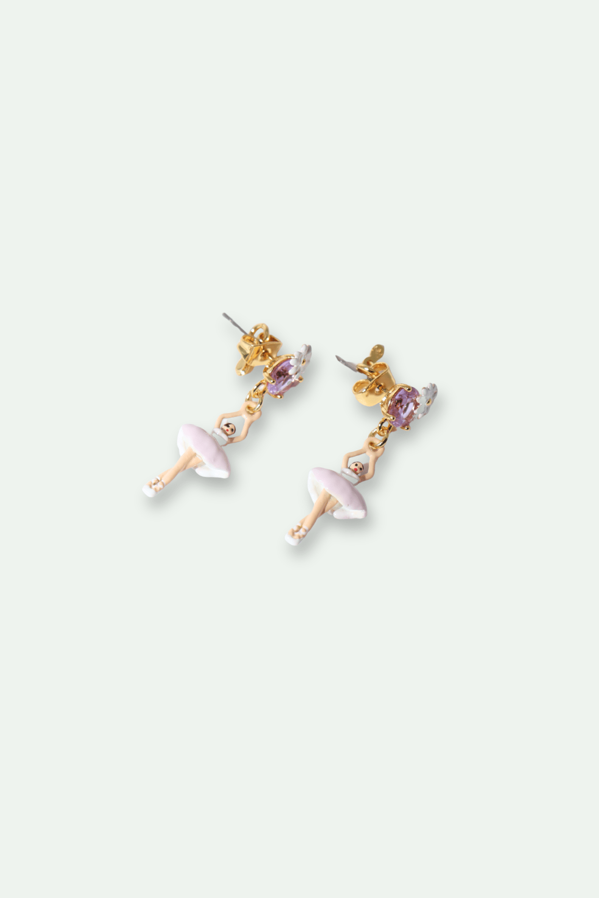 Mini Ballerina Earrings | AVMDD101 - Les Nereides