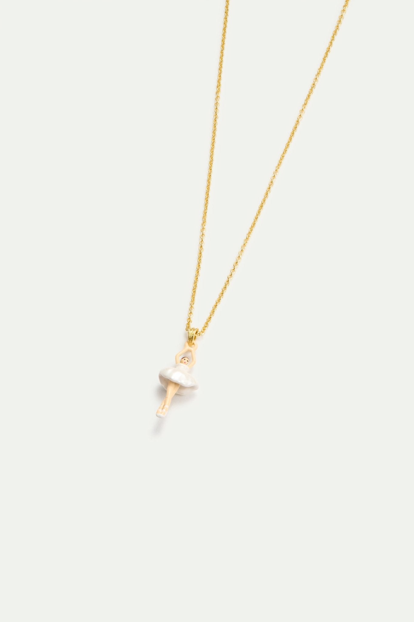 Mini ballerina fine necklace | AVMDD301 - Les Nereides