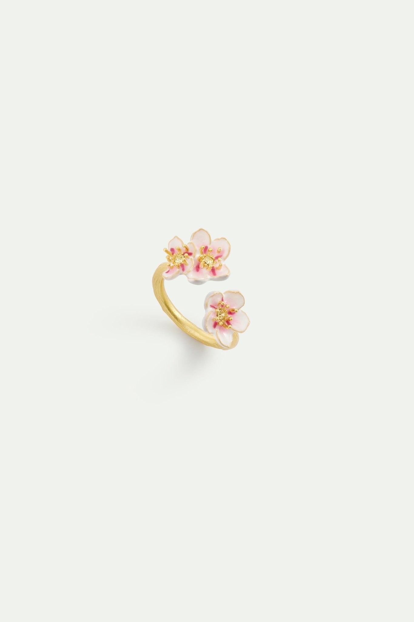 Mini Cherry Blossom Adjustable Ring | AYHM6011 - Les Nereides