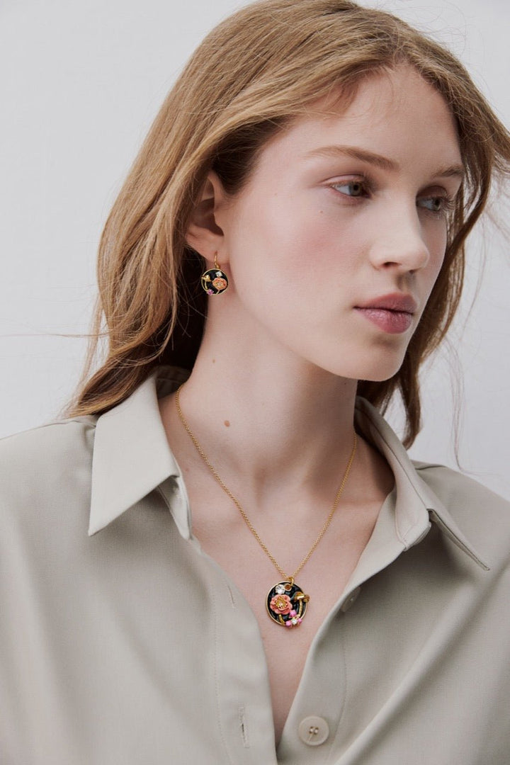 Mushroom Medallion Necklace | AWBB3061 - Les Nereides