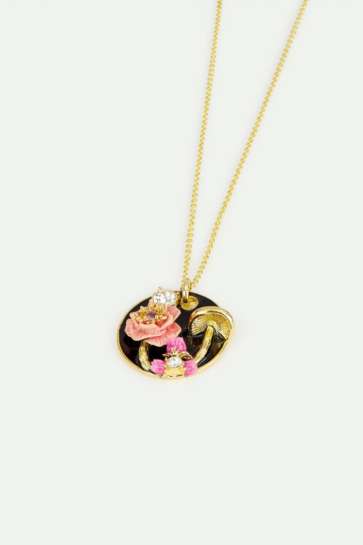 Mushroom Medallion Necklace | AWBB3061 - Les Nereides