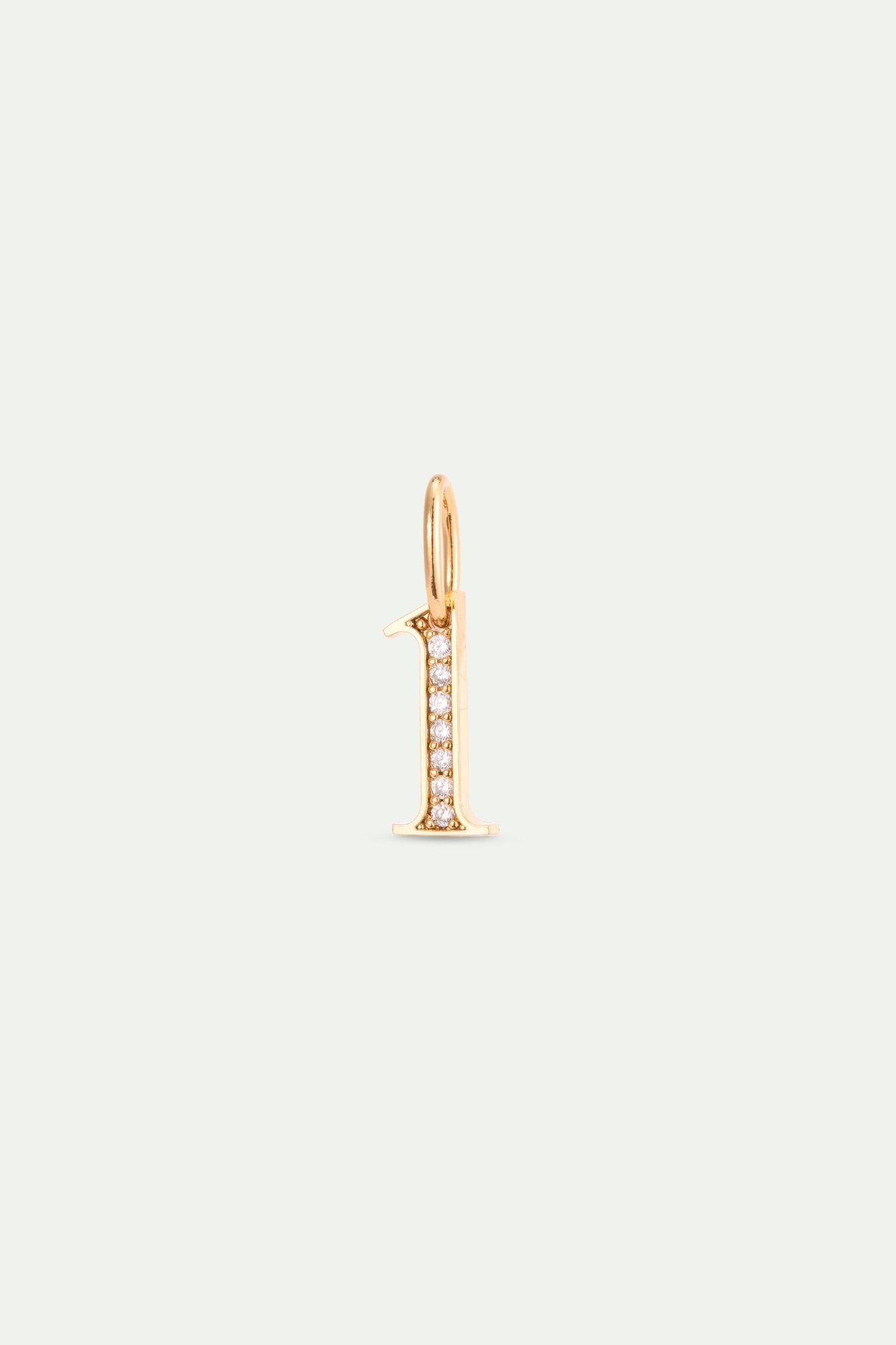 Number 1 Pendant, Perseverance And Courage | AXPE4011 - Les Nereides