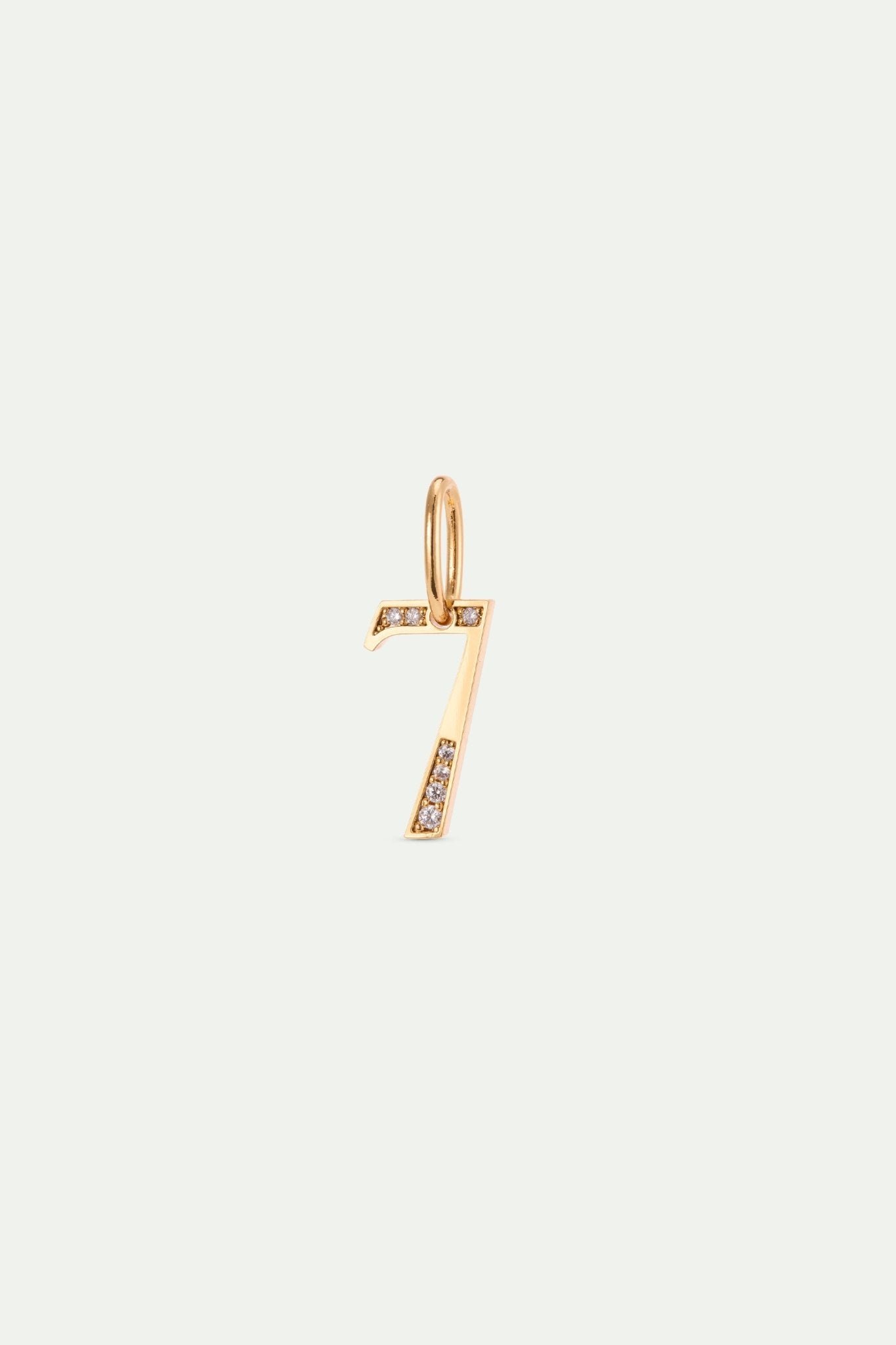 Number 7 Pendant, Spirituality And Intelligence | AXPE4071 - Les Nereides