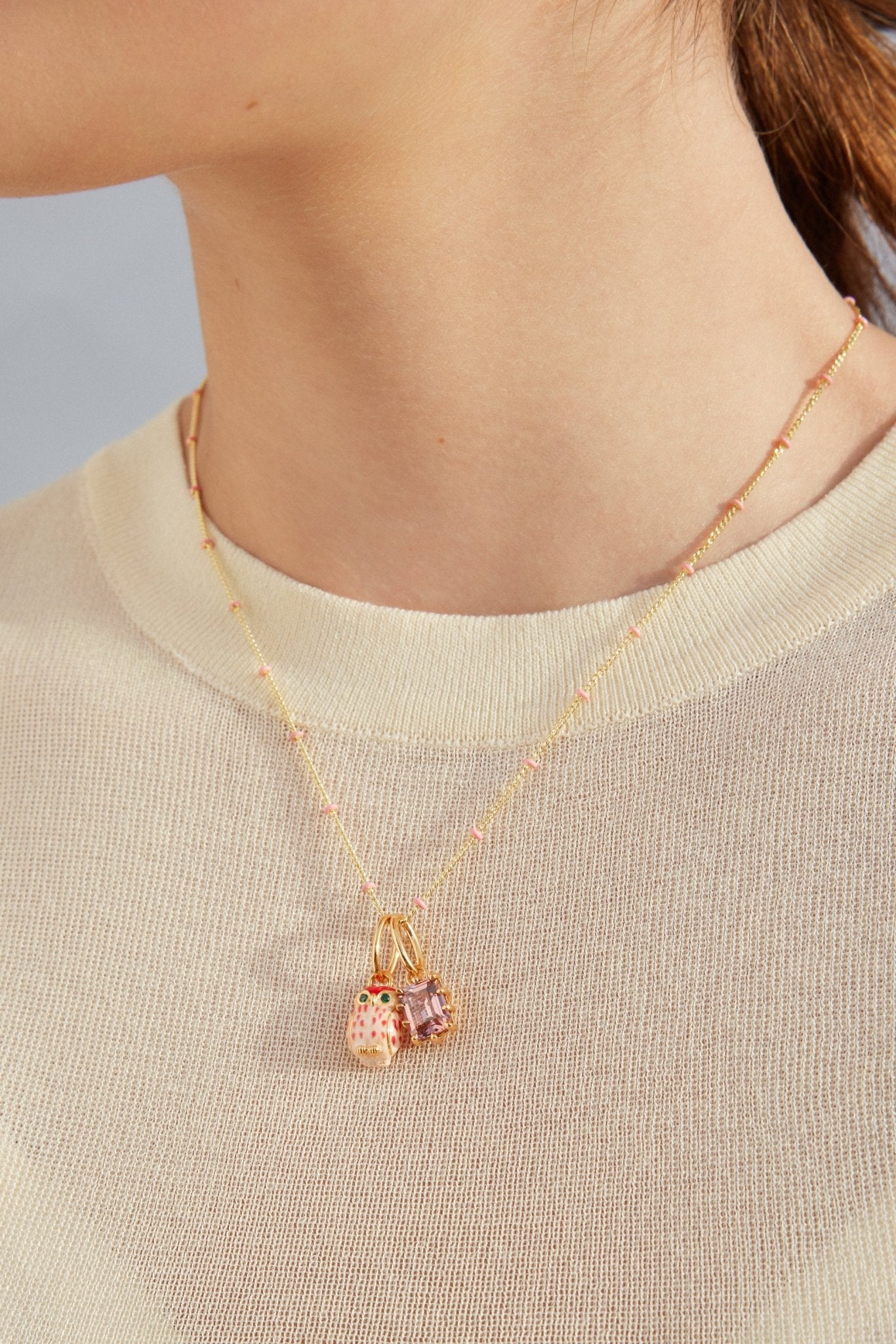 Owl Pendant, Wisdom And Foresight | AXPE4131 - Les Nereides