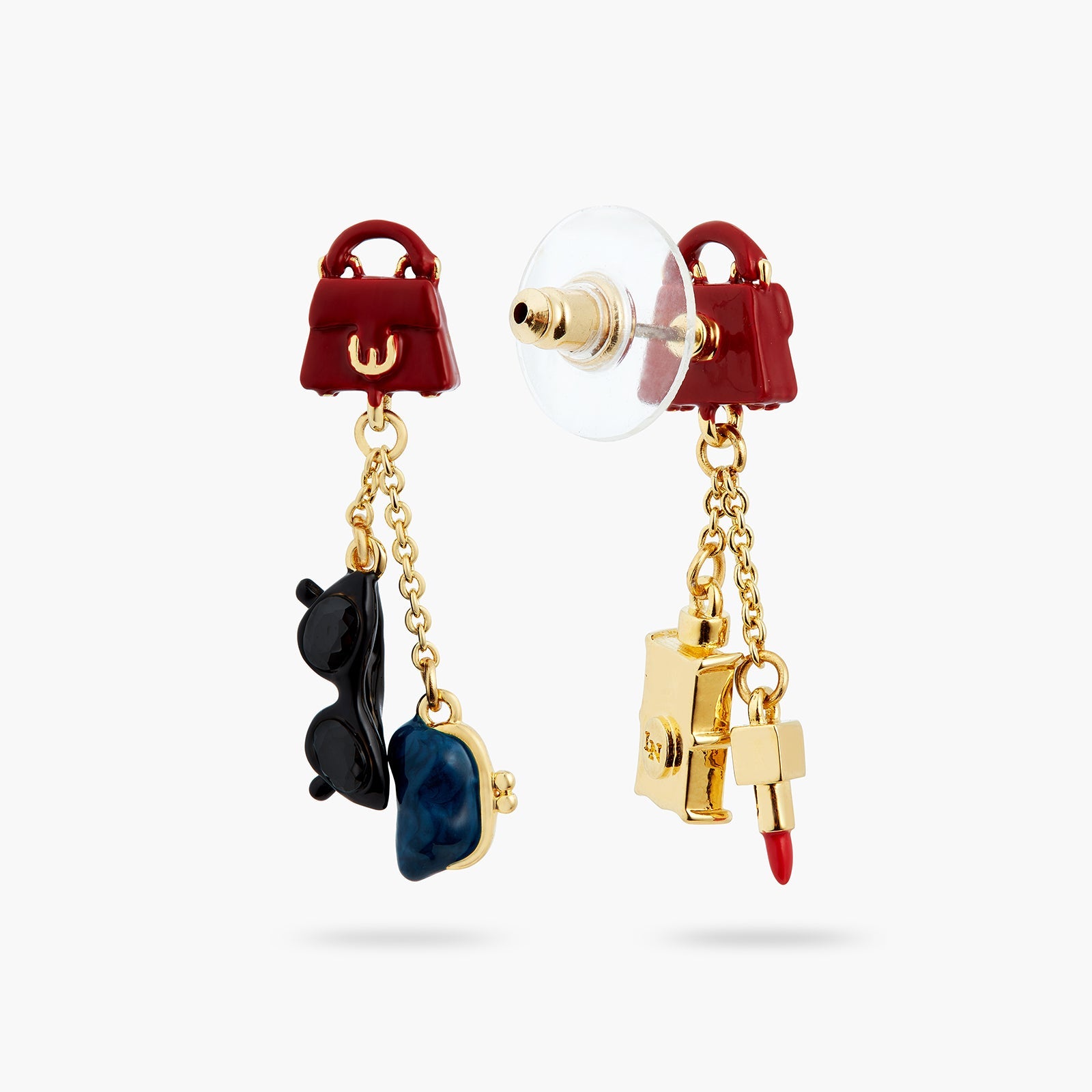 Paris Souvenir Asymmetrical Earrings | ATPA1031 - Les Nereides