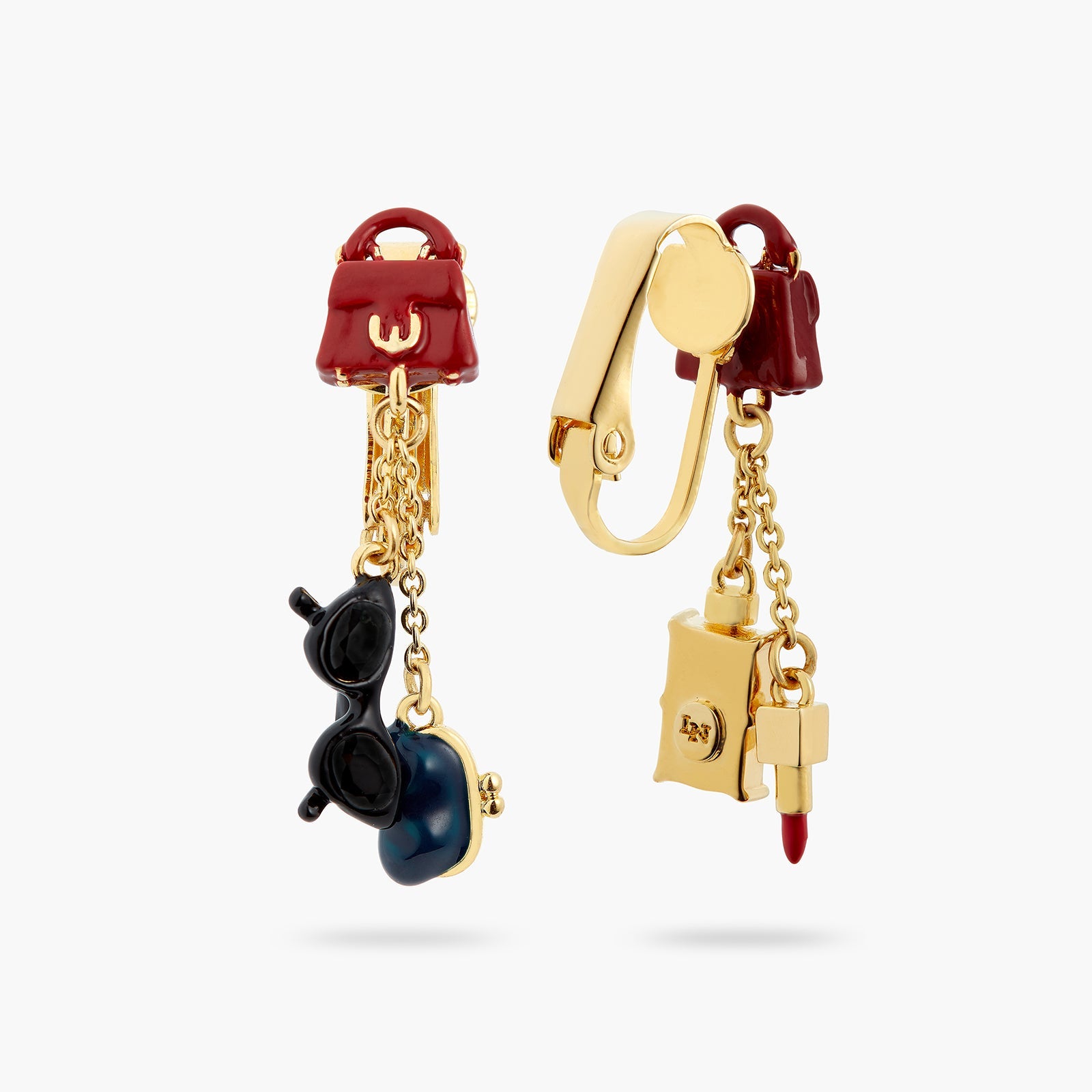 Paris Souvenir Asymmetrical Earrings | ATPA1031 - Les Nereides