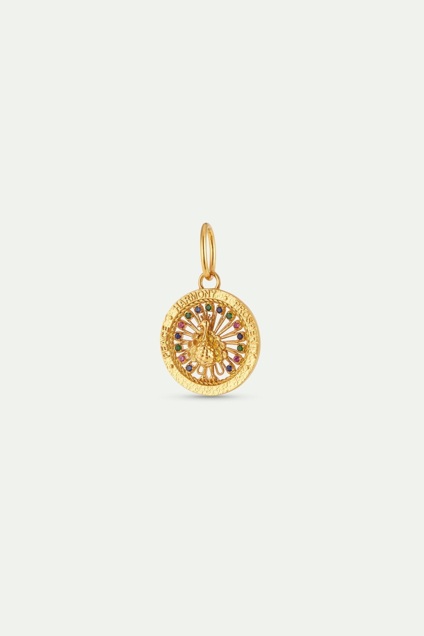 Peacock Pendant, Vigour And Balance | AXPE4141 - Les Nereides