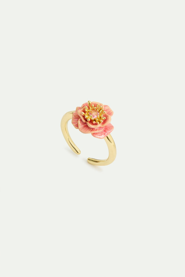 Pink Anemone Adjustable Ring | AWBB6031 - Les Nereides