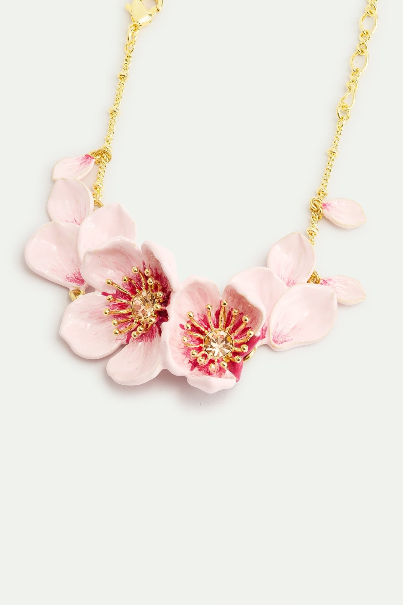 Pink Cherry Blossom Bracelet | AXHA2092 - Les Nereides