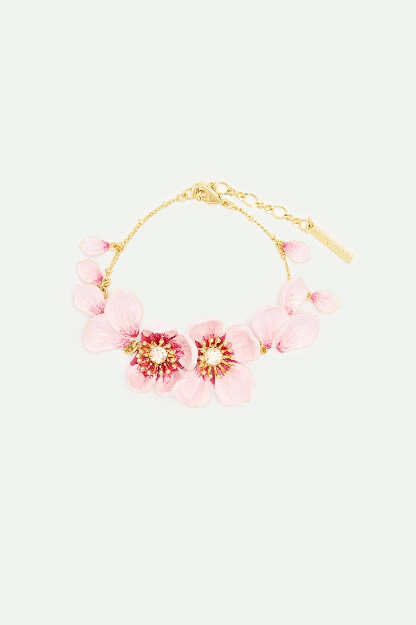 Pink Cherry Blossom Bracelet | AXHA2092 - Les Nereides