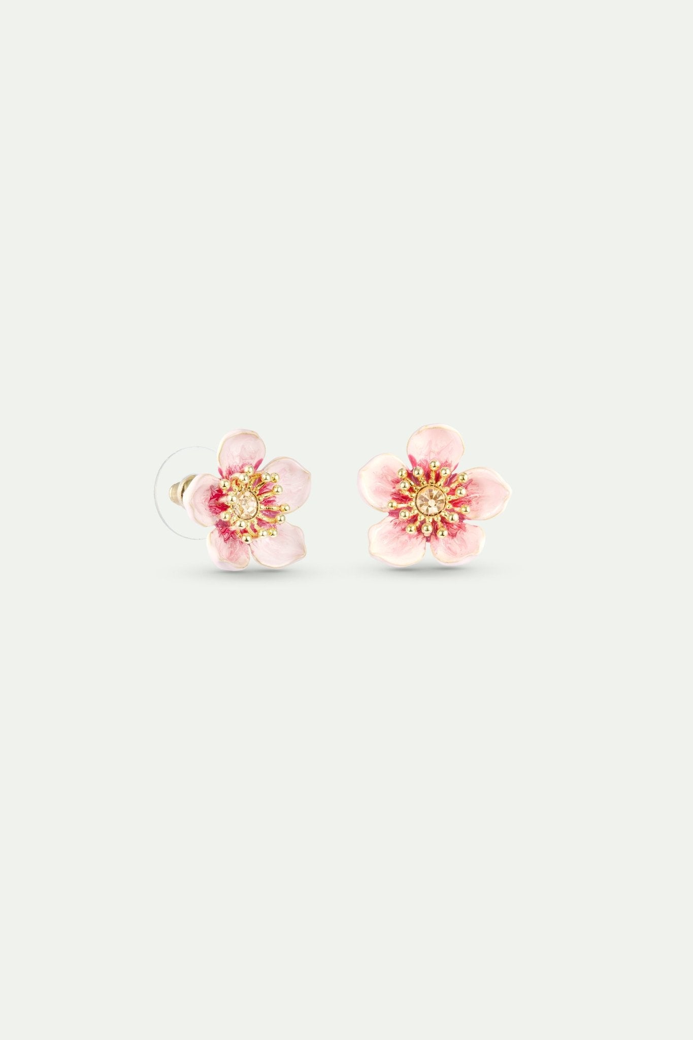 Pink Cherry Blossom Earrings | AXHA1012 - Les Nereides