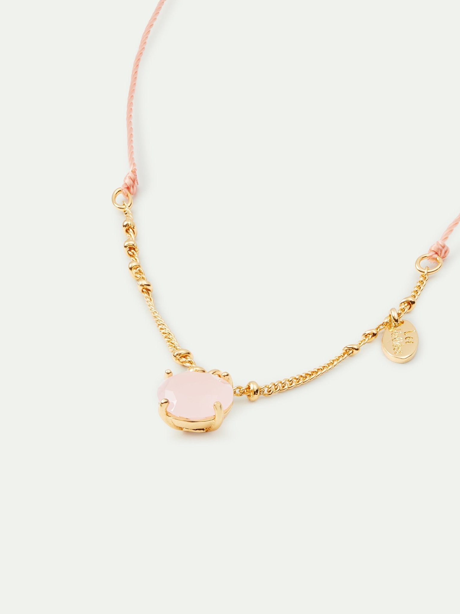 Pink stone pendant | AVGIFT2011 - Les Nereides