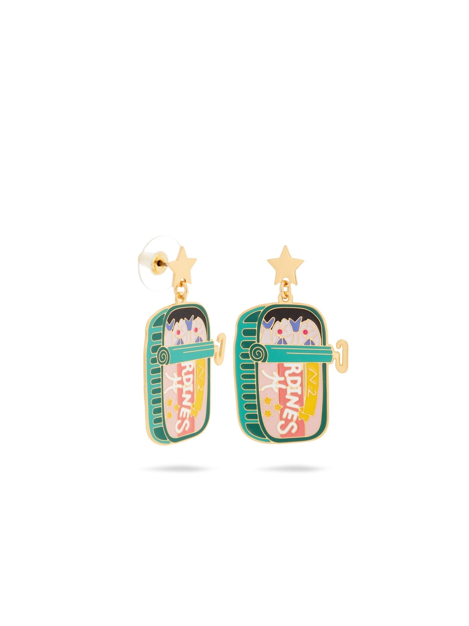 Pisces Astrological Sign Earrings | AUSA1121 - Les Nereides