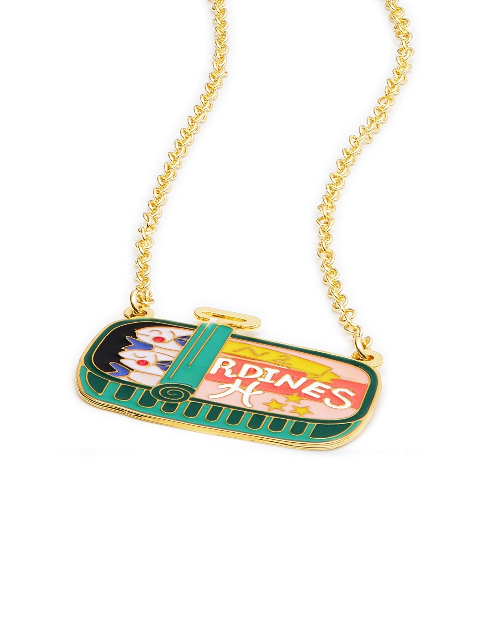 Pisces Astrological Sign Pendant Necklace | AUSA3121 - Les Nereides