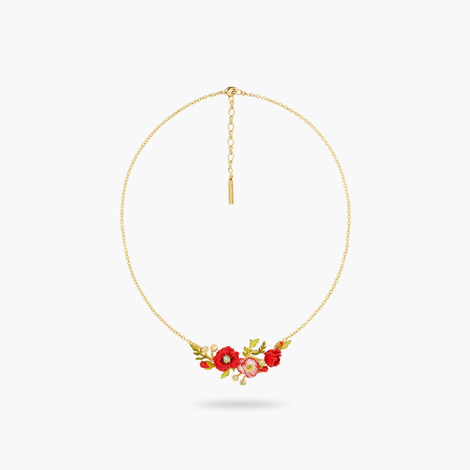 Poppy And Daisy Statement Necklace | ATPO3051 - Les Nereides